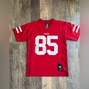 49ers jersey Youth M Medium 10/12 NFL #85 Kittle